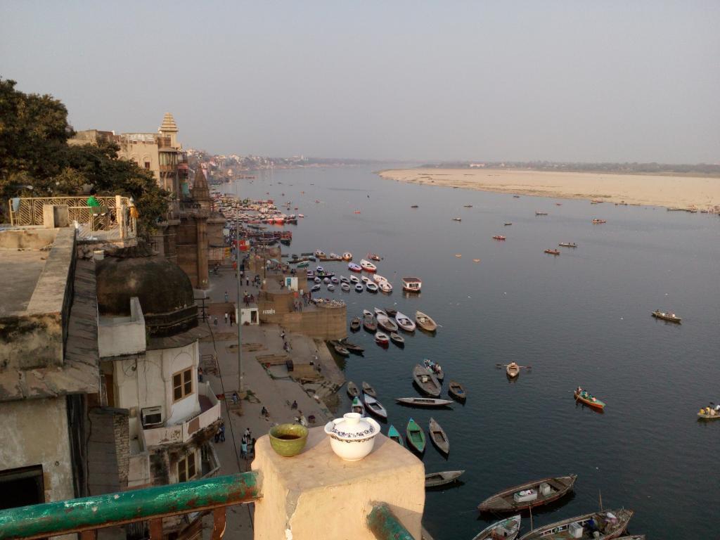 ורנאסי Hotel Sita Palace On Heritage Ghats Of Benaras מראה חיצוני תמונה