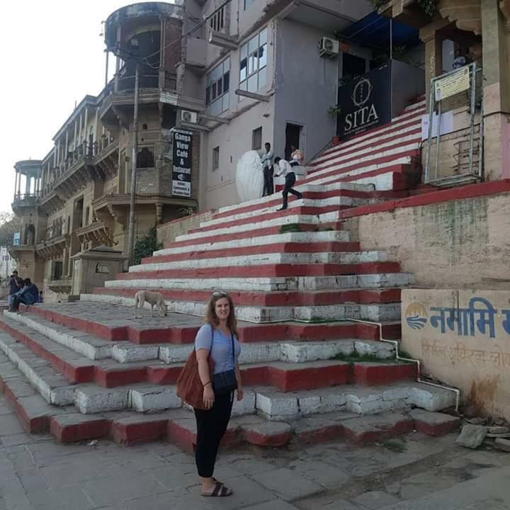 ורנאסי Hotel Sita Palace On Heritage Ghats Of Benaras מראה חיצוני תמונה