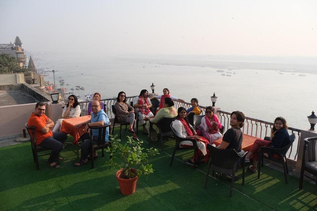 ורנאסי Hotel Sita Palace On Heritage Ghats Of Benaras מראה חיצוני תמונה