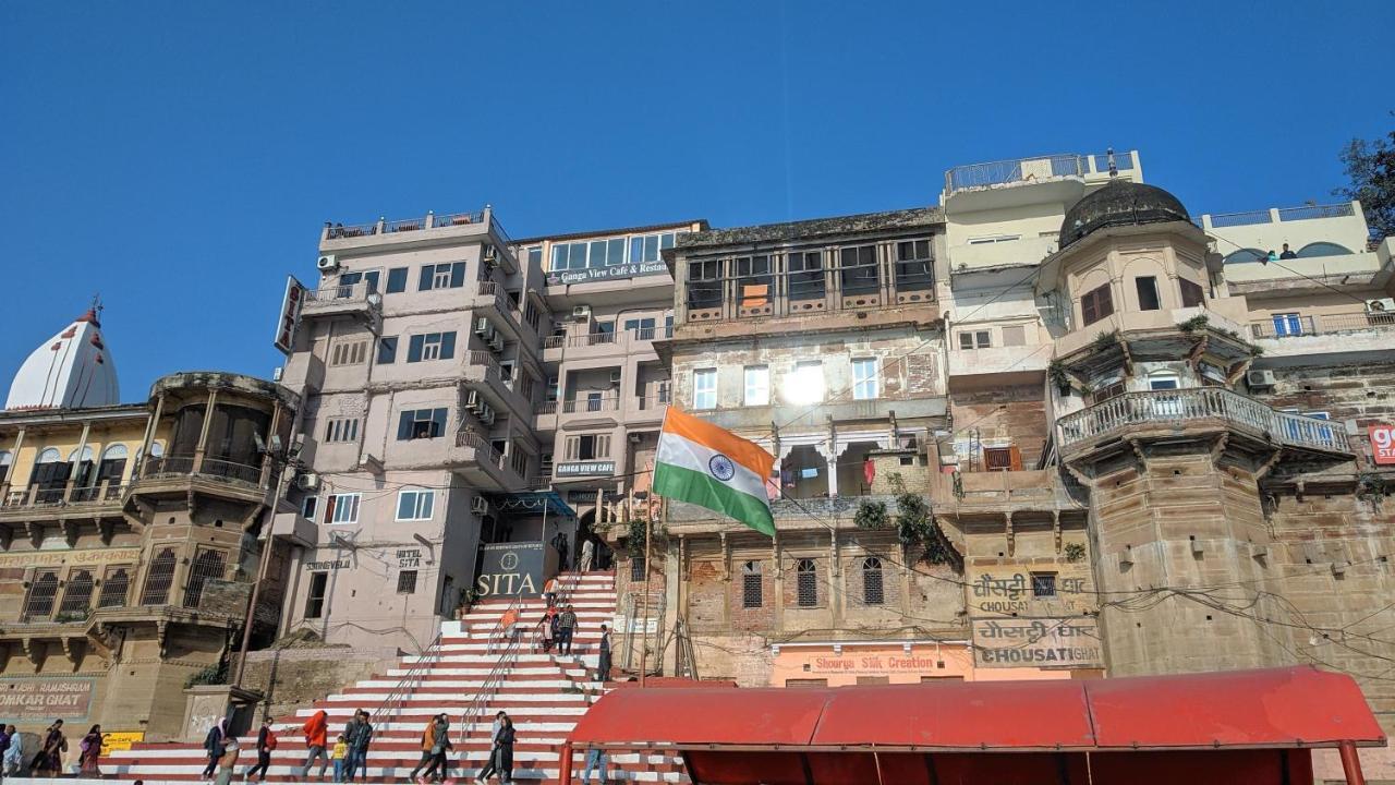 ורנאסי Hotel Sita Palace On Heritage Ghats Of Benaras מראה חיצוני תמונה
